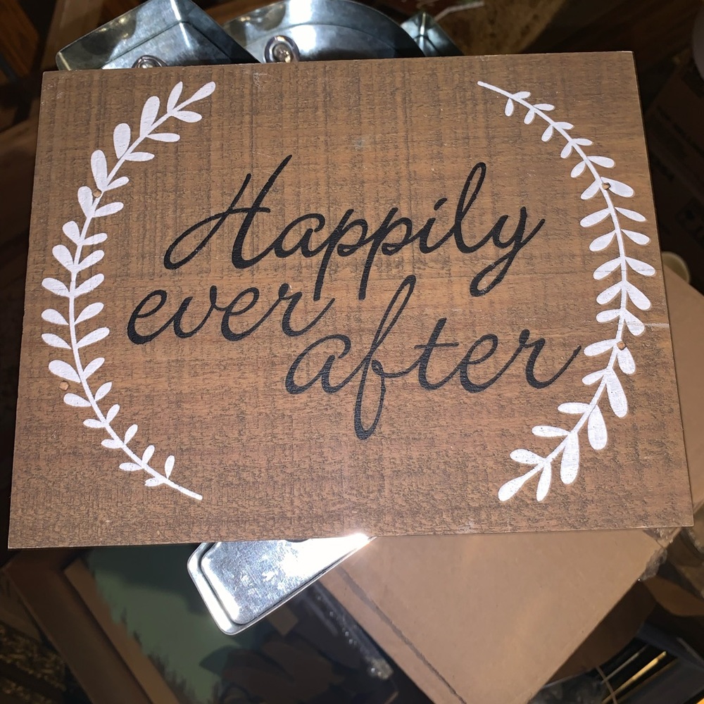 Wedding sign